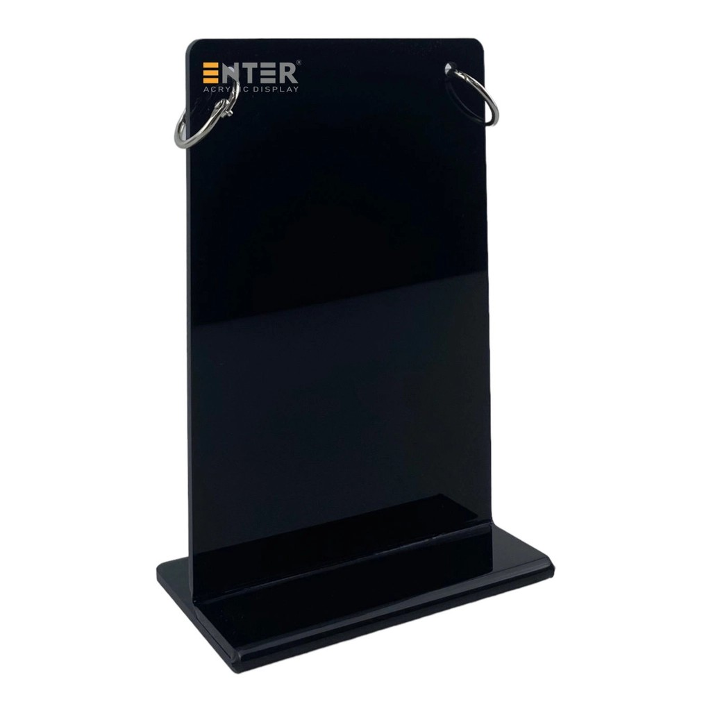 Kệ mica để bàn có khoen bật treo Enter E45 / E46