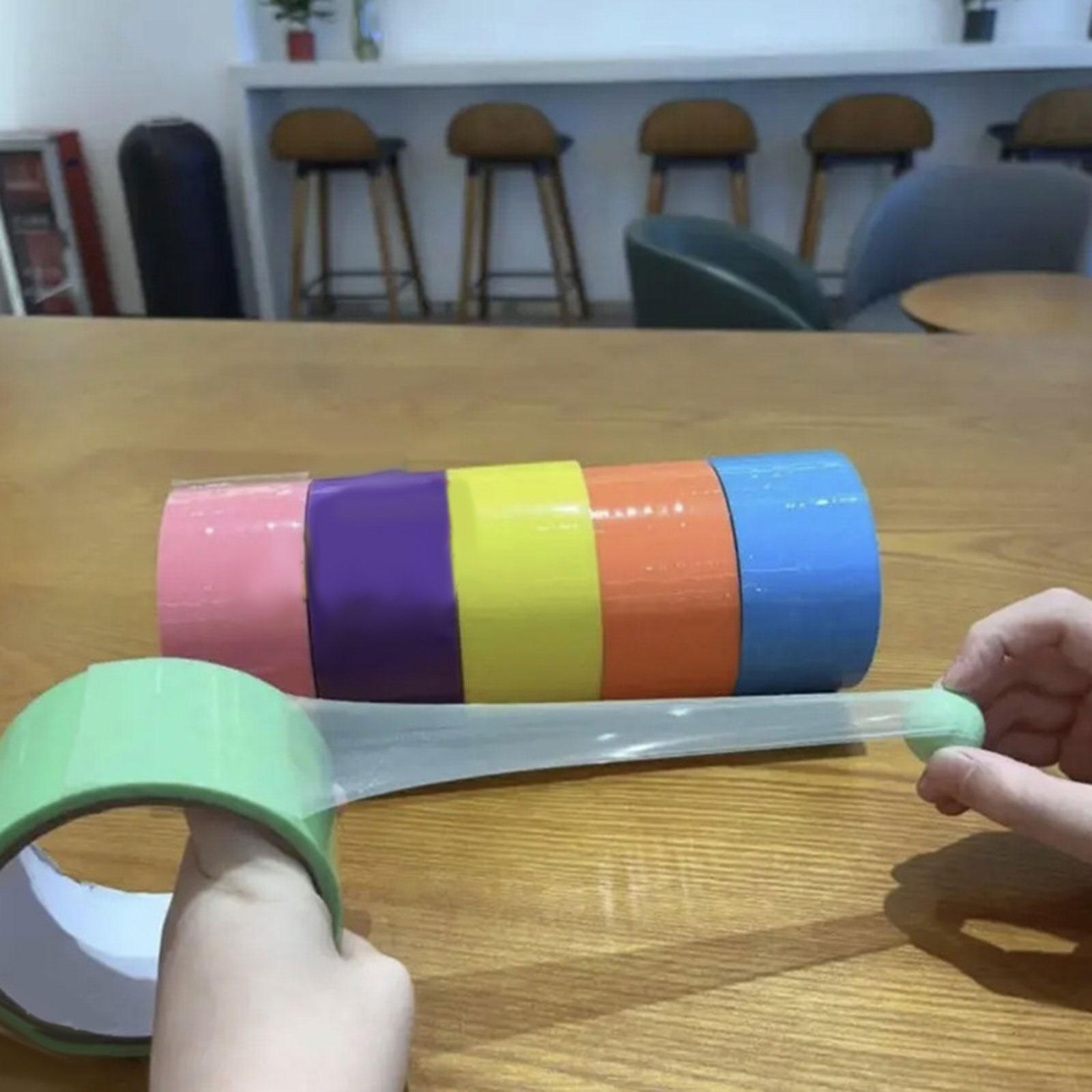 3x Creative Sticky Ball Rolling Tape Decorative DIY Game for Kids