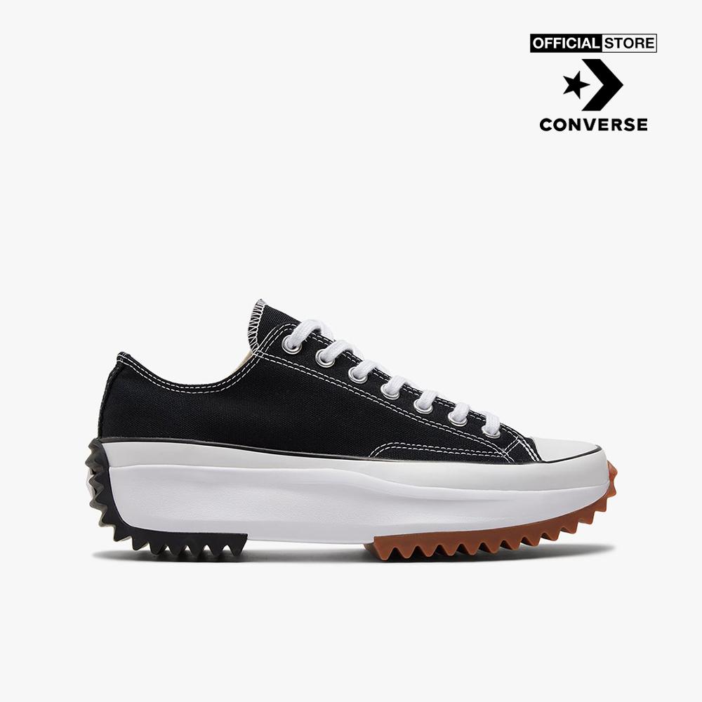 CONVERSE - Giày sneakers cổ thấp unisex Run Star Hike 168816C-0000_BLACK