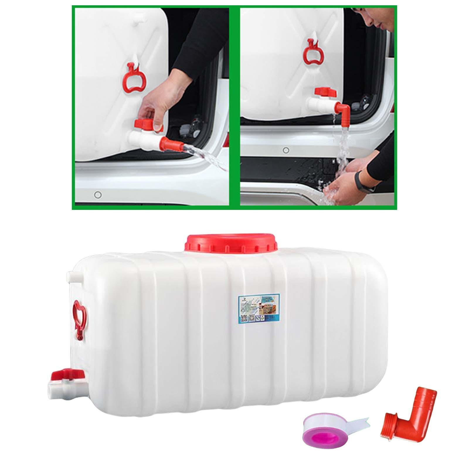 Portable Water Container Thickened Water Storage Water Bucket for Camping Hiking Reservoir