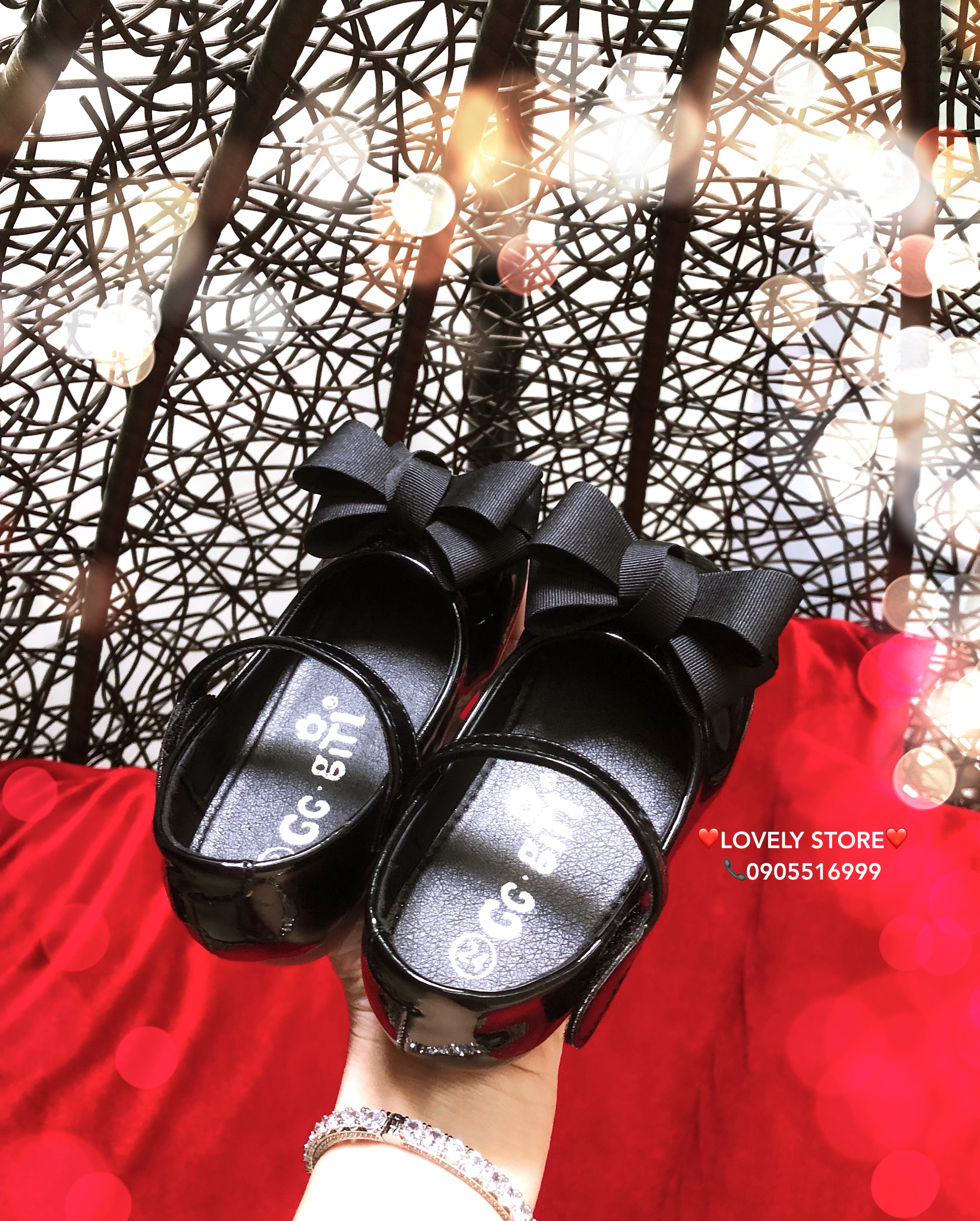 Giày Búp Bê Cho Bé Gái. Giày Đính Nơ Style Hàn Xẻng Đáng Iu Cho Bé Gái. Hàng quảng châu loại 1 cao cấp.