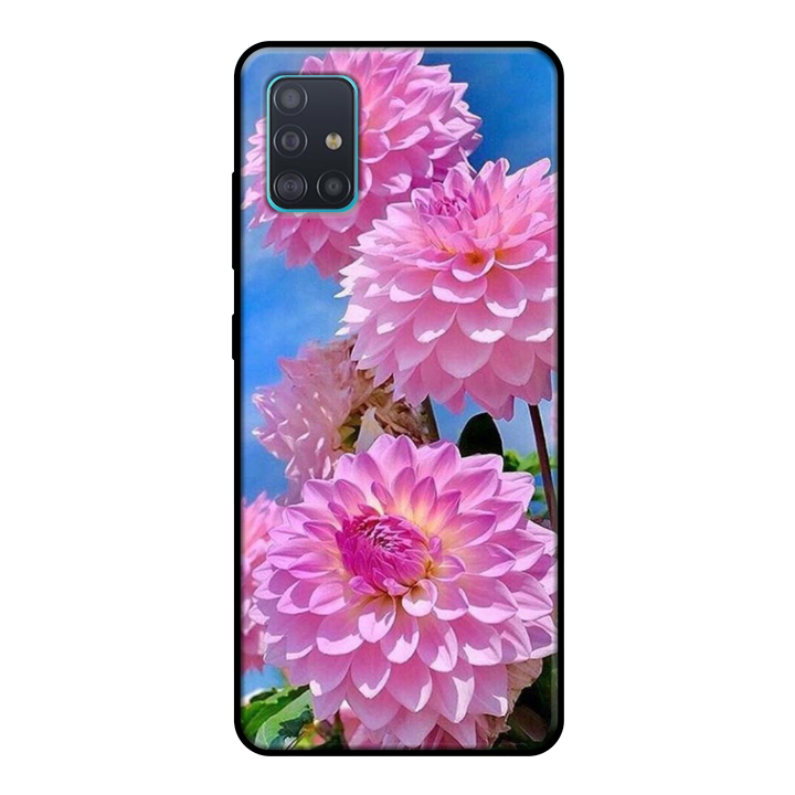 Ốp lưng điện thoại Samsung Galaxy A51 viền dẻo TPU BST HOA Mẫu 9