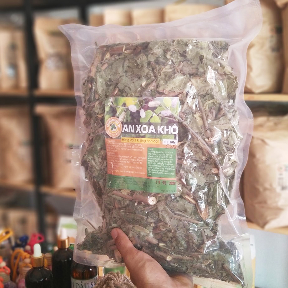 1kg cây an xoa khô - thích hợp cho người có vấn đề về gan hoặc ăn thức ăn có nhiều dầu mỡ