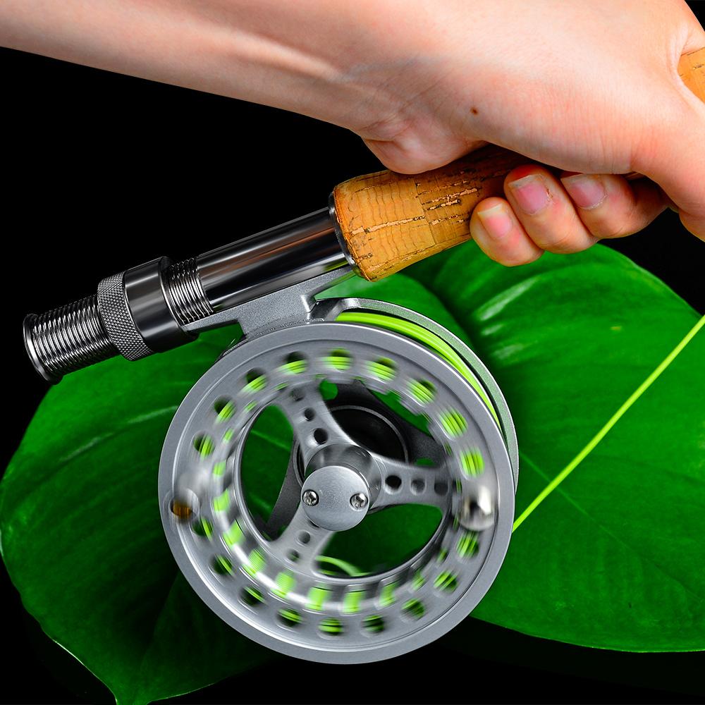 Cuộn câu cá bằng kim loại hoàn toàn bằng hợp kim nhôm Cuộn bằng hợp kim được gia công CNC 3/4 5/6 7/8 Cuộn câu cá bằng hợp kim nhôm