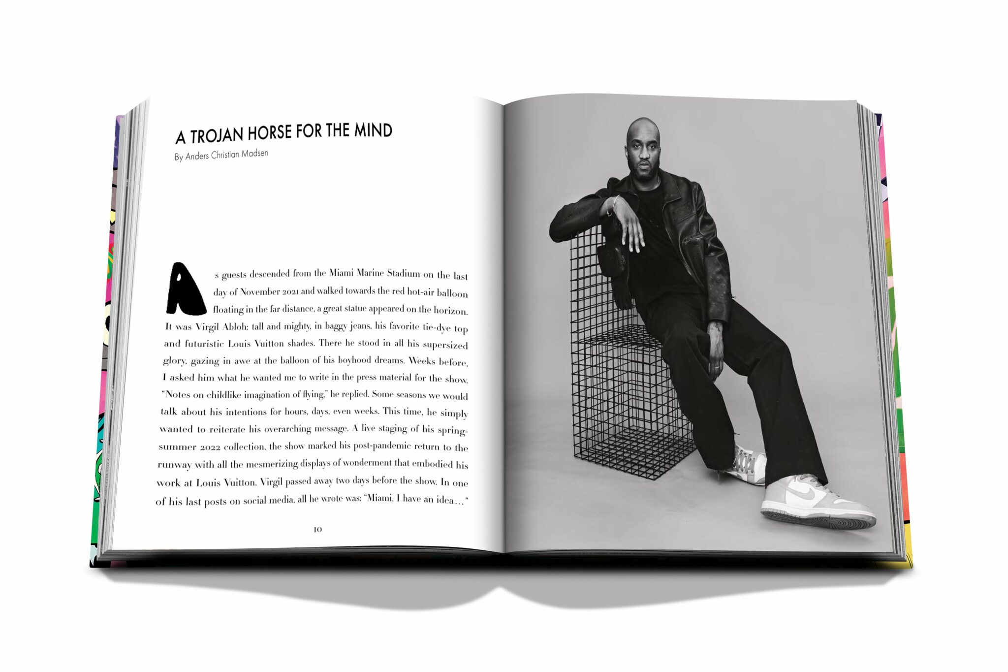 Artbook - Sách Tiếng Anh - Louis Vuitton: Virgil Abloh (Classic Cartoon Cover)