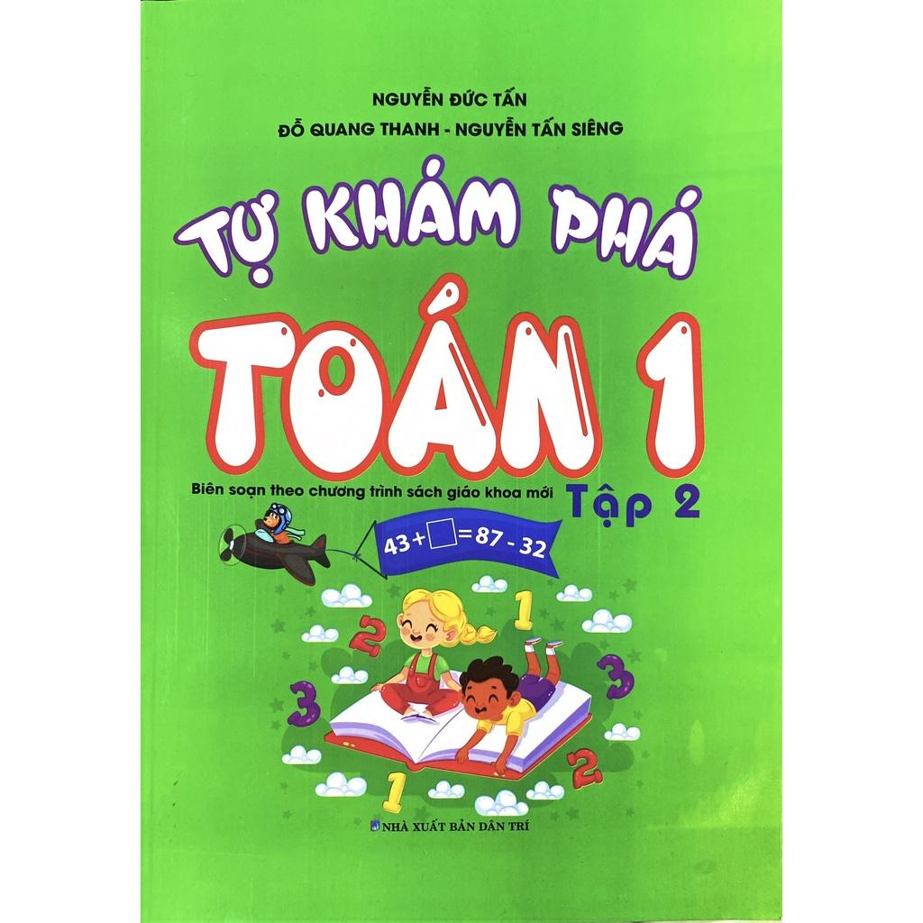 Sách - Tự Khám Phá Toán Lớp 1 Tập 2 Biên Soạn Theo Chương Trình Sách Giáo Khoa Mới
