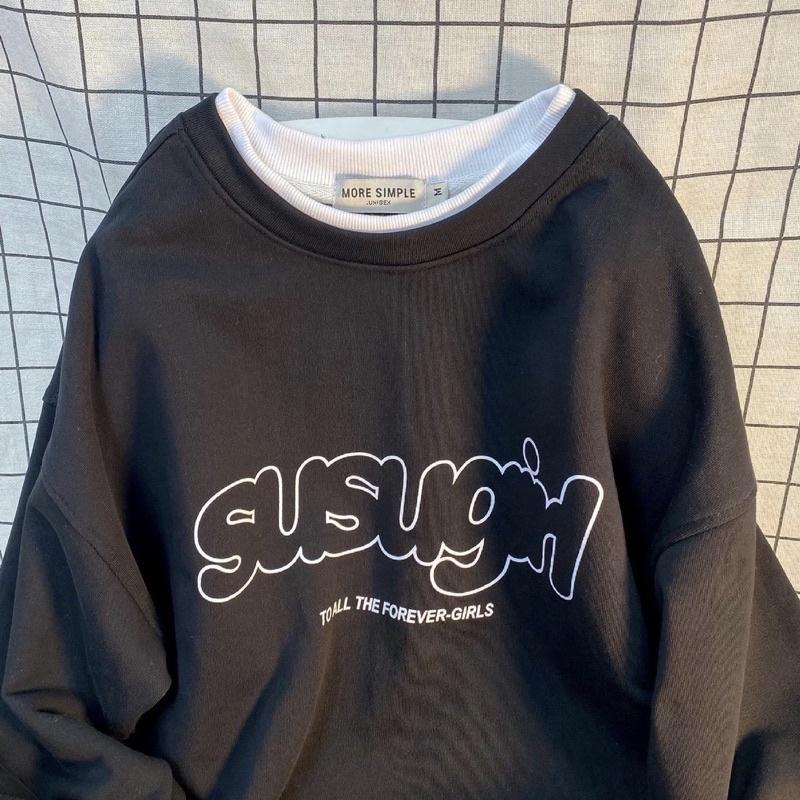 Áo Sweater Form Rộng SUSU Unisex Nam Nữ