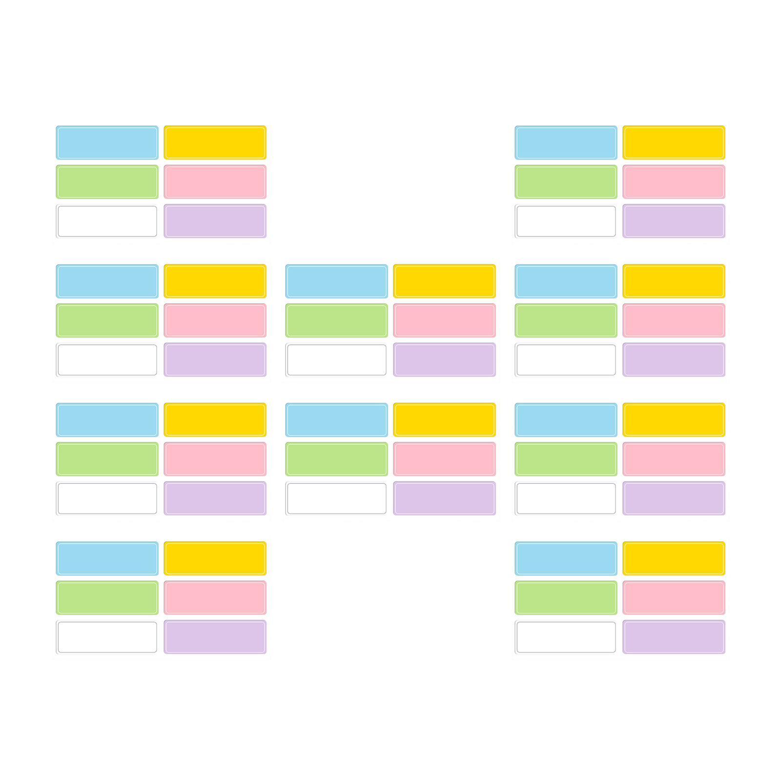 Self Sticky Notes Colored Waterproof for Office or Work Planner Sticky Notes