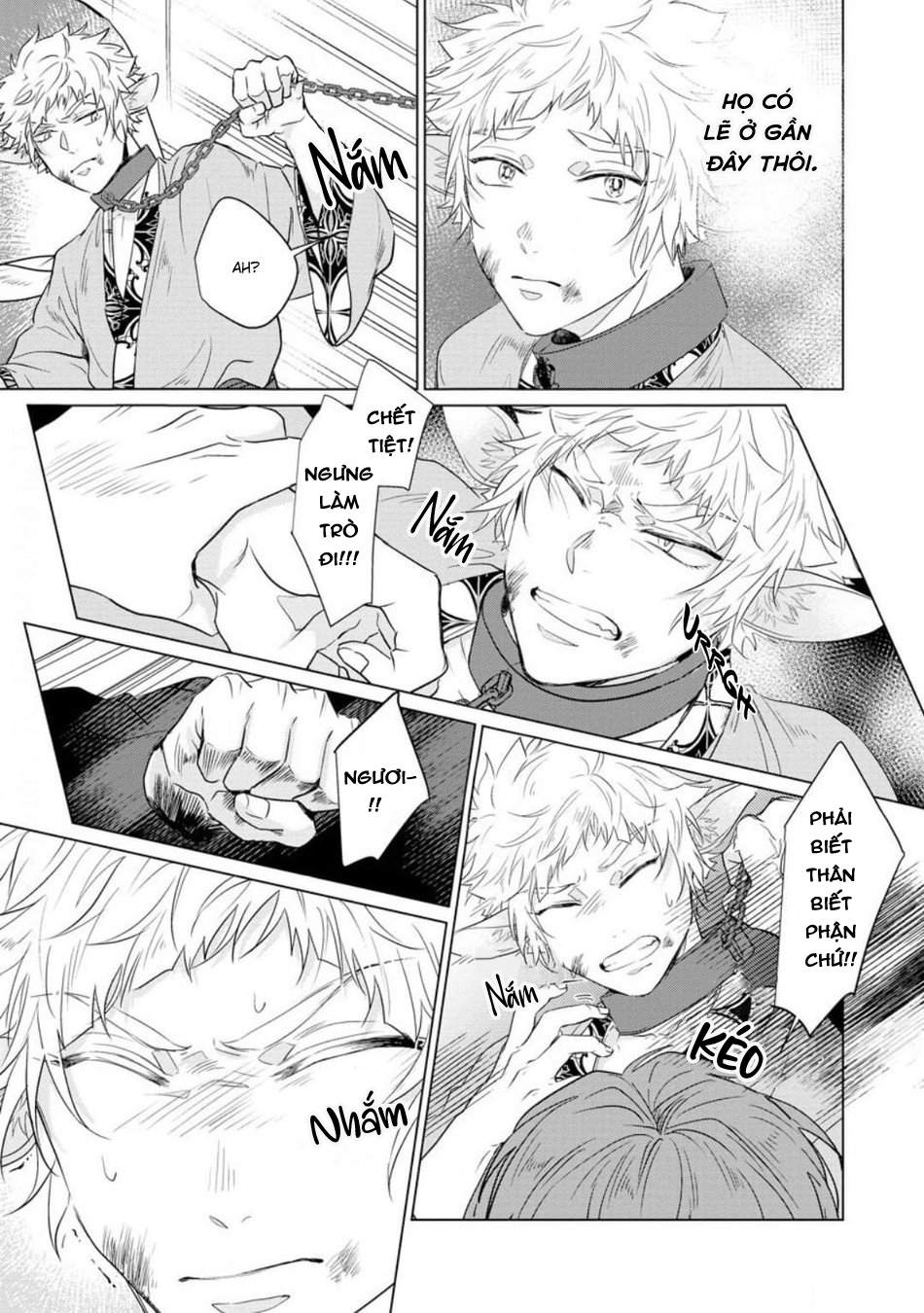 gặp gỡ em, thú nhân màu chàm trắng chapter 5 15