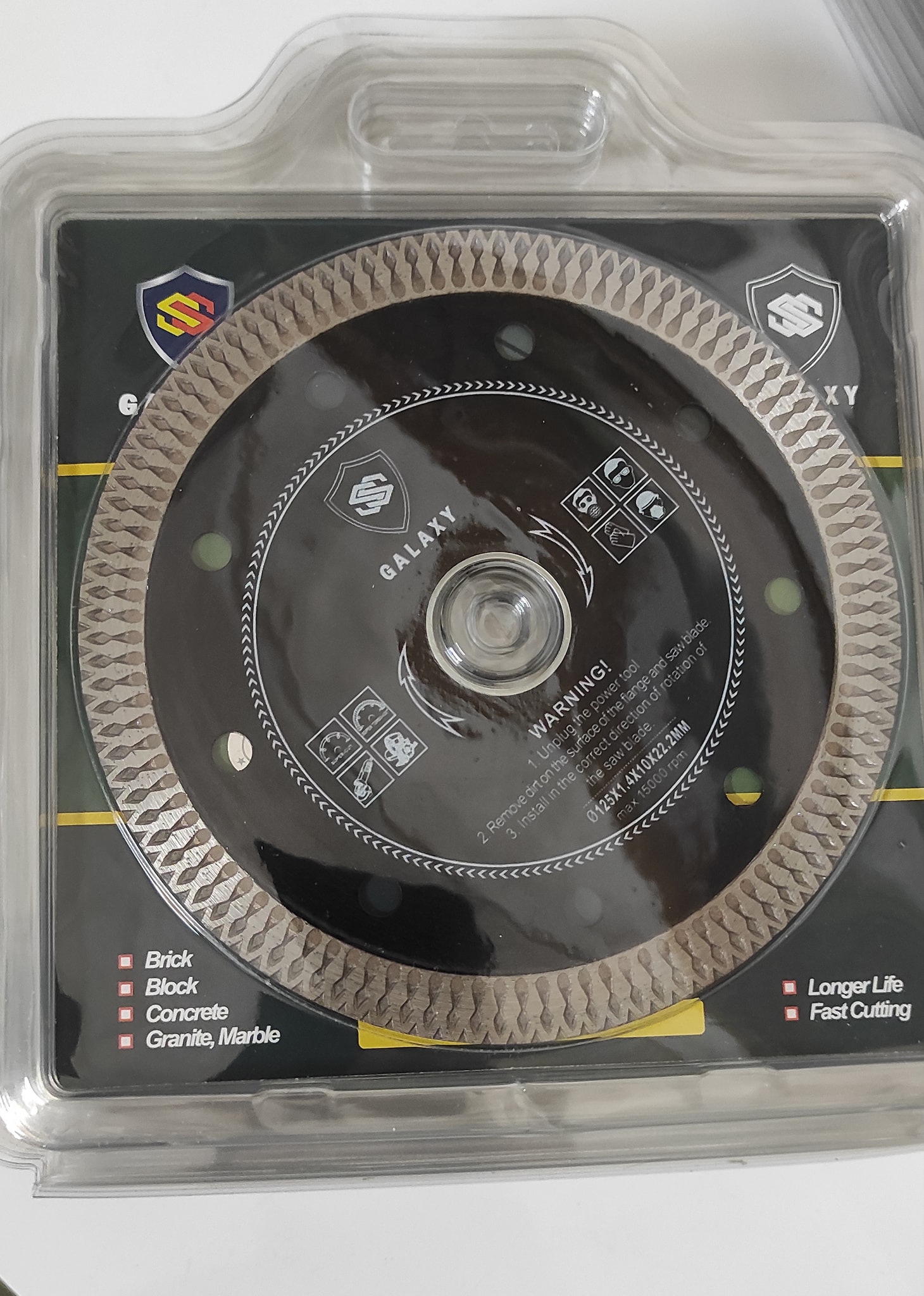 Combo 10c lưỡi cắt đa năng galaxy 125mm