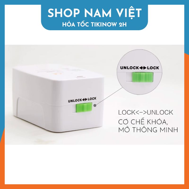 Ổ Cắm Du Lịch Phù Hợp Nhiều Quốc Gia