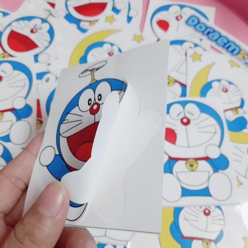 DECAL DÁN Ổ ĐIỆN, ĐỒ DÙNG  DORAEMON HOUSE