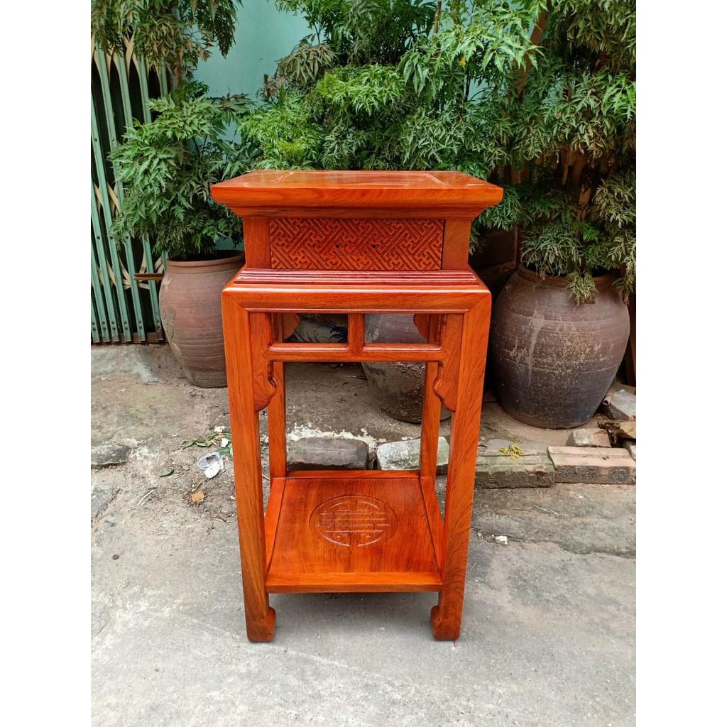 Đôn gấm gỗ hương đá