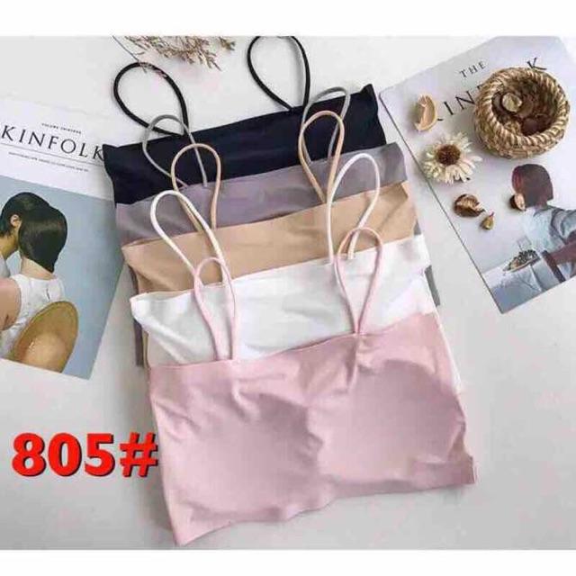 Bra đúc su trơn quây 2 dây chất thun lạnh