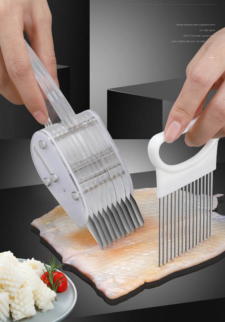 Bộ Dụng Cụ Cắt Khía Thịt Đa Năng KACHEEG DYZII Cao Cấp - Home and Garden