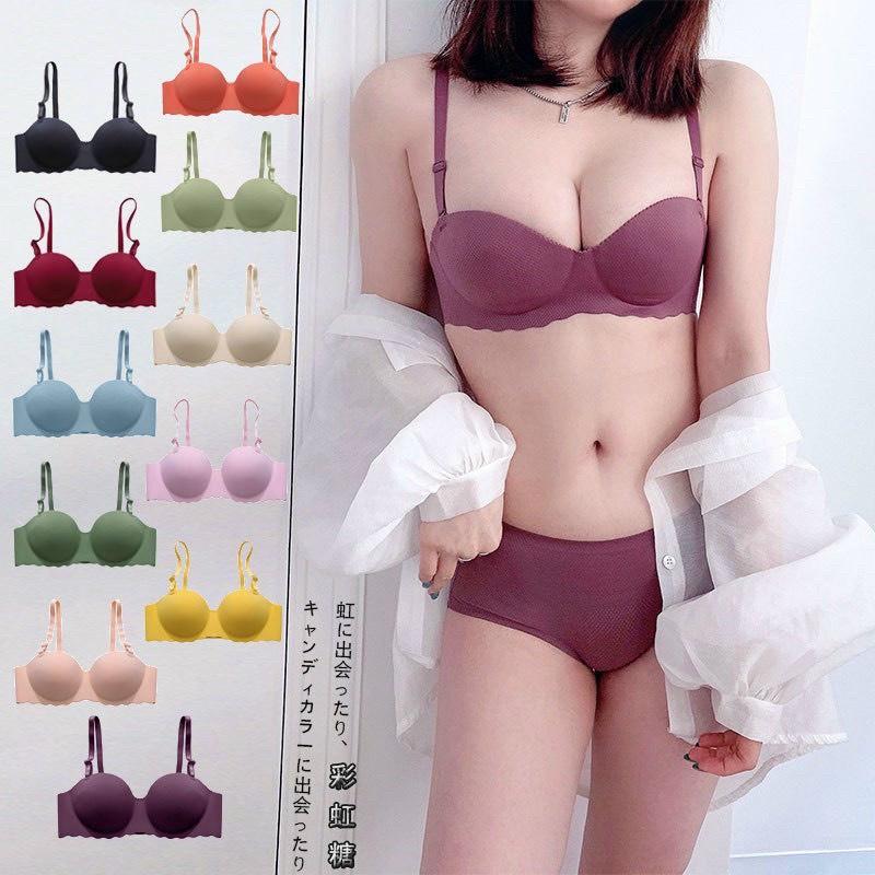 Áo Ngực Nữ Đúc Su - Áo Lót Không Gọng Trơn Mút Bàn Tay Thông Hơi 820