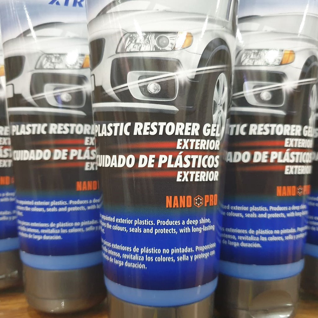 Tuýp Gel Xtreme Bảo Vệ Bề Mặt Nhựa Sần Ngoài Xe SONAX XTREME PlasticRestore Gel 210141