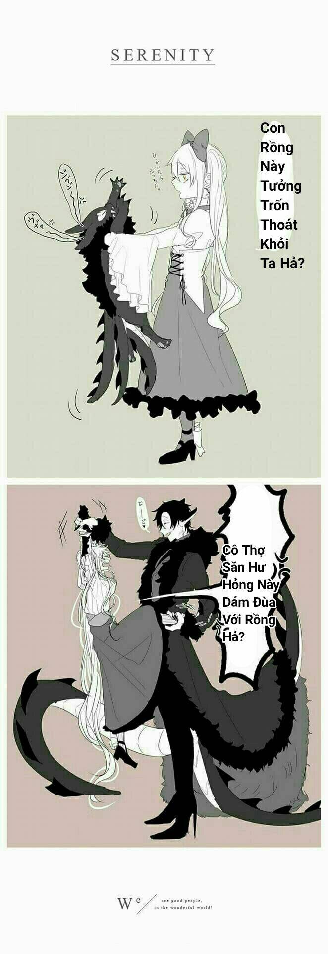 tổng hợp ảnh chế one shot phù thủy và đứa trẻ chapter 1 5