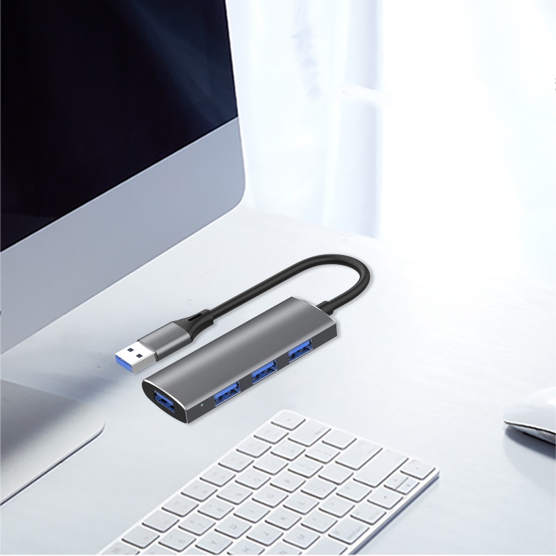 Hub USB 3 Cổng 3.0 Tốc Độ Cao, chia usb ra 4 cổng usb