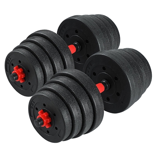 BỘ 40KG TẠ BG MIẾNG NHỰA ĐEN CAO CẤP ĐA NĂNG