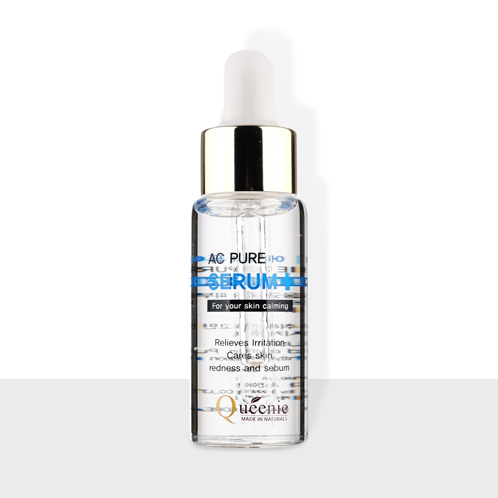 TINH CHẤT DƯỠNG,TÁI TẠO, PHỤC HỒI BỀ MẶT DA PHẲNG MỊN AC PURE SERUM QUEENIE 20ML - MỸ PHẨM HÀN QUỐC