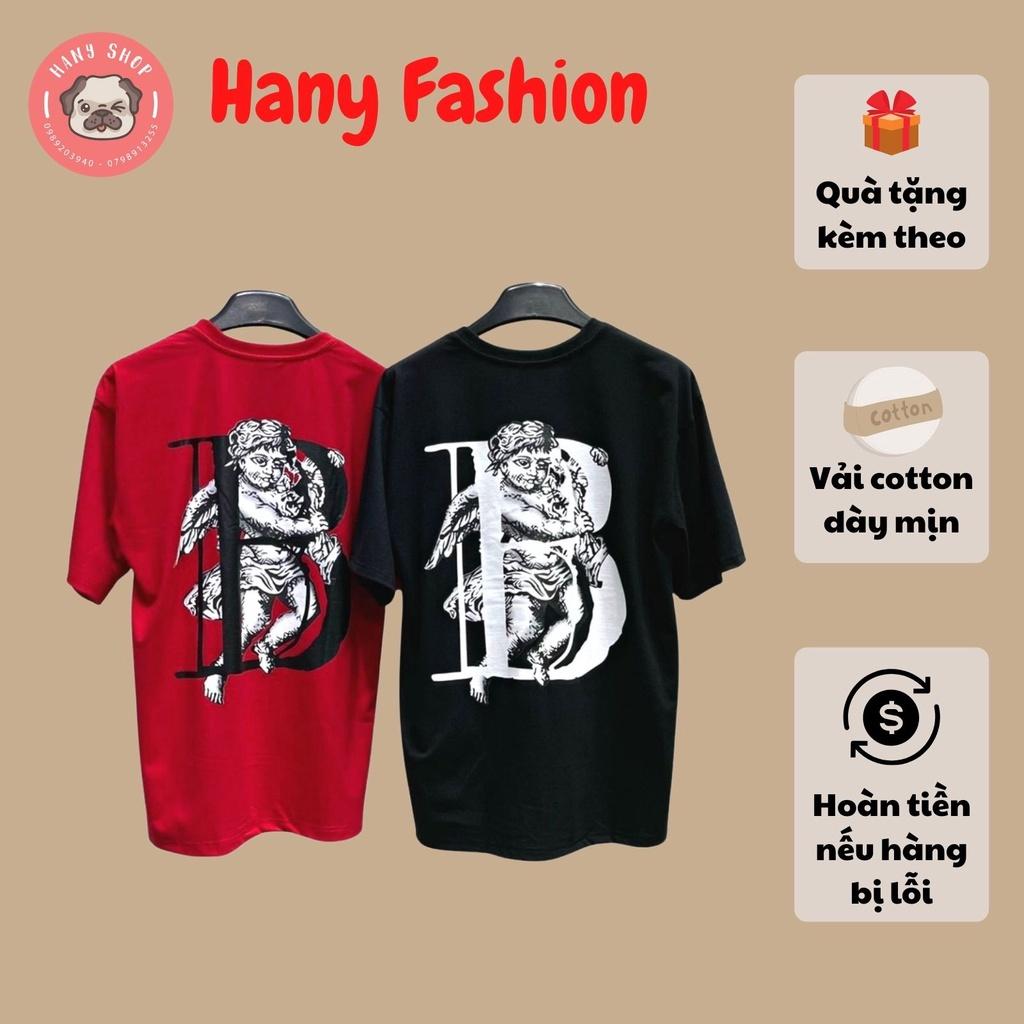 Áo thun ANGEL B TEES - Áo thun BOBUI thiên thần chữ B cực hot 2021 || Hany Shop