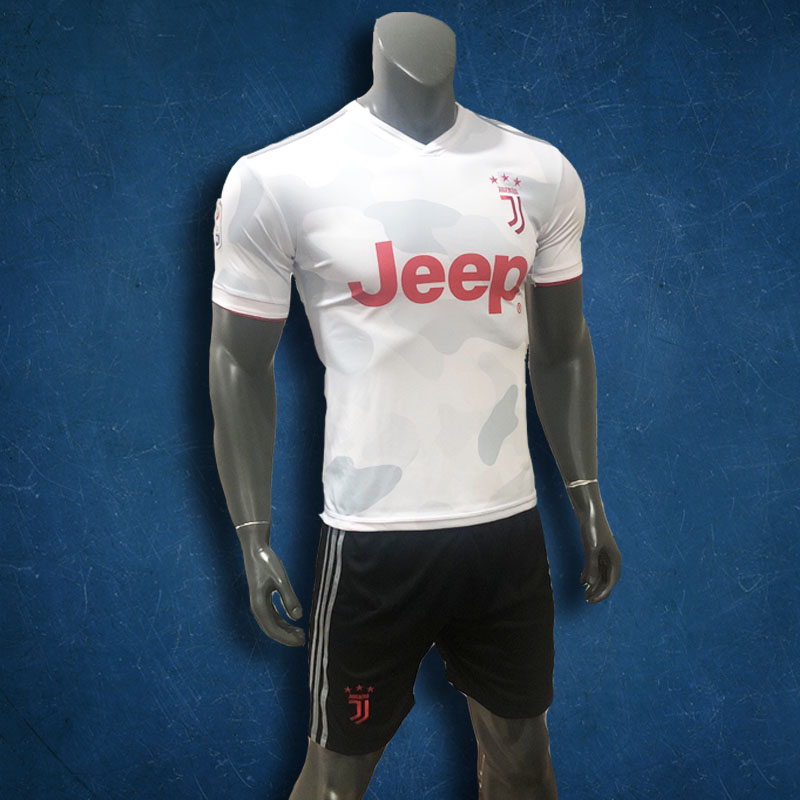 Bộ Quần Áo Bóng Đá Juventus Trắng- Áo Đá Banh 2019 2020