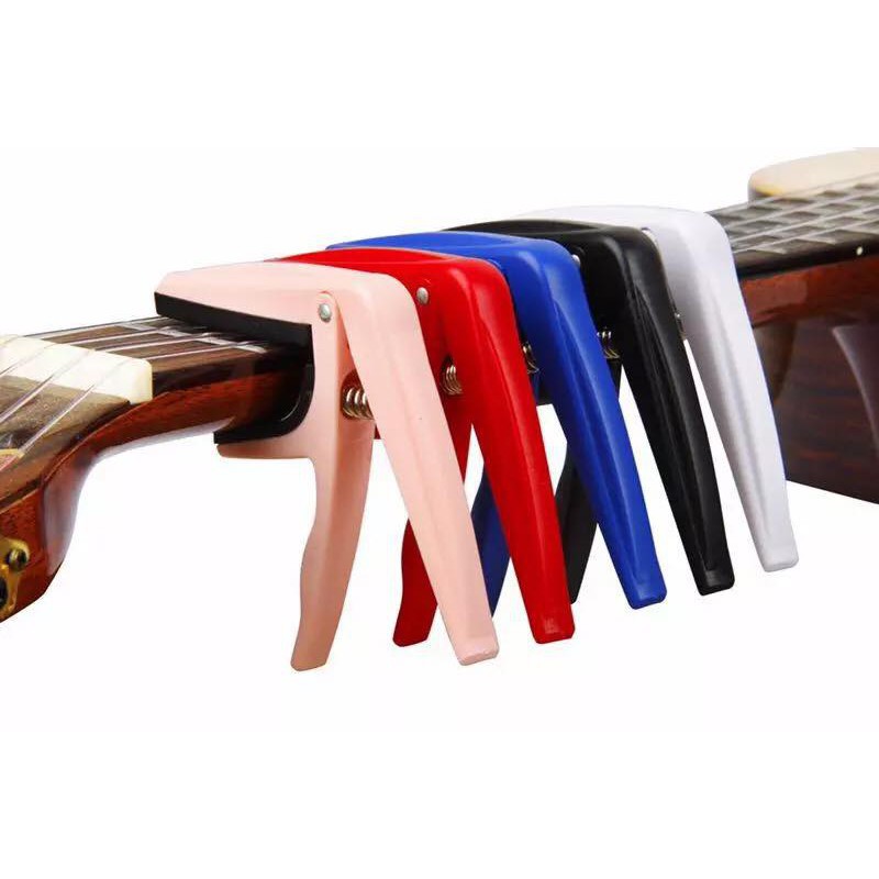 Capo nhựa nhiều màu đàn Ukulele