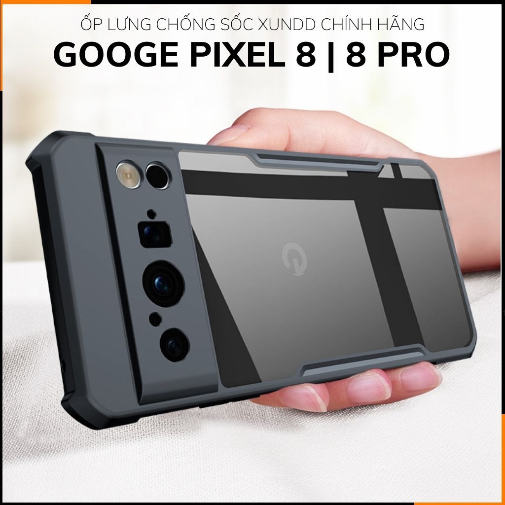 Ốp lưng pixel 8 8 pro chống sốc xundd bảo vệ camera chống ố vàng phụ kiện điện thoại huỳnh tân store