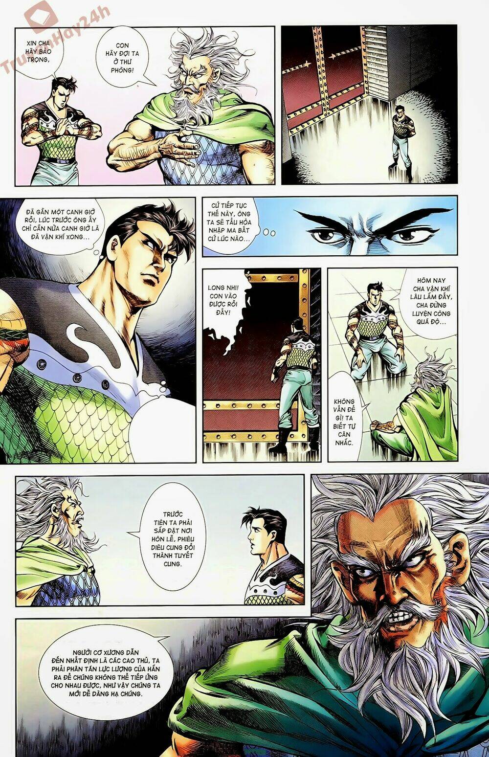 thiên tử truyền kỳ 1 - cơ phát khai chu bản chapter 58 6