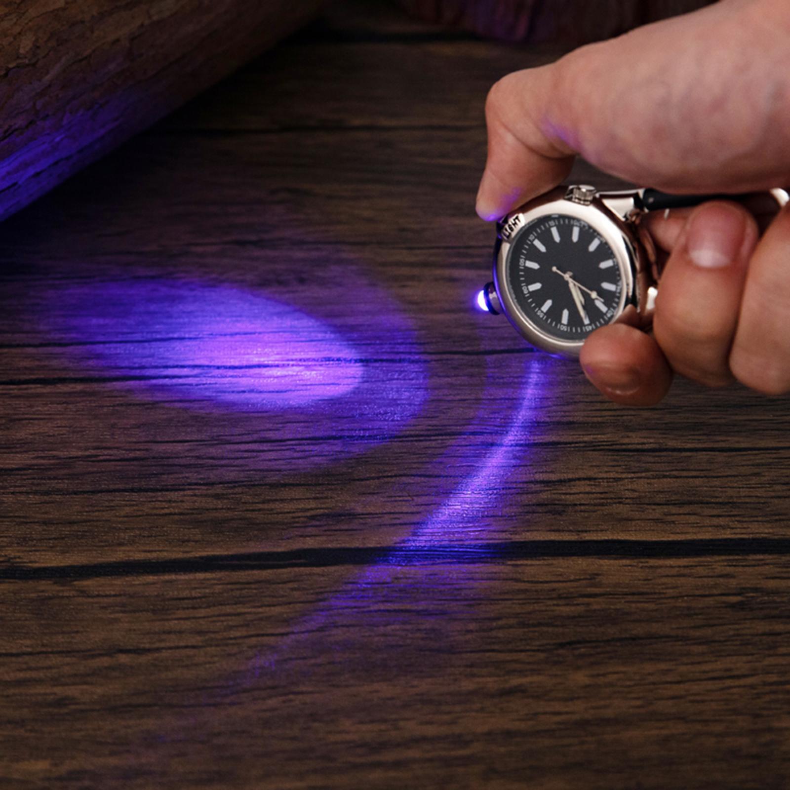 Mini Carabiner Pocket Watch Watch with Light Women for Home Hiking