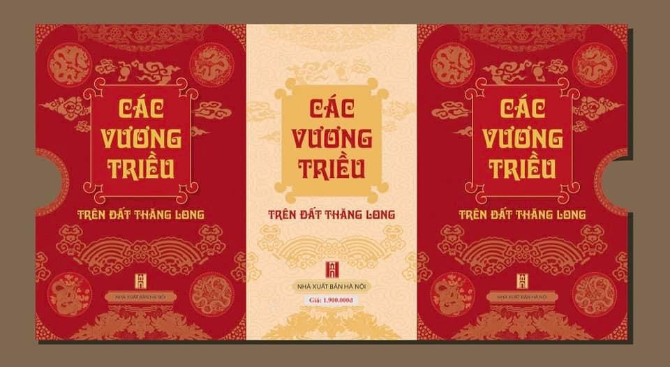 BỘ SÁCH “CÁC VƯƠNG TRIỀU TRÊN ĐẤT THĂNG LONG” (4 CUỐN). BẢN IN GIỚI HẠN BÌA CỨNG CÓ HỘP