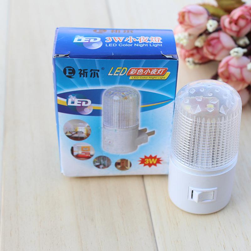 Đèn ngủ 3W siêu sáng gắn tường tiết kiệm năng lượng chất lượng cao
