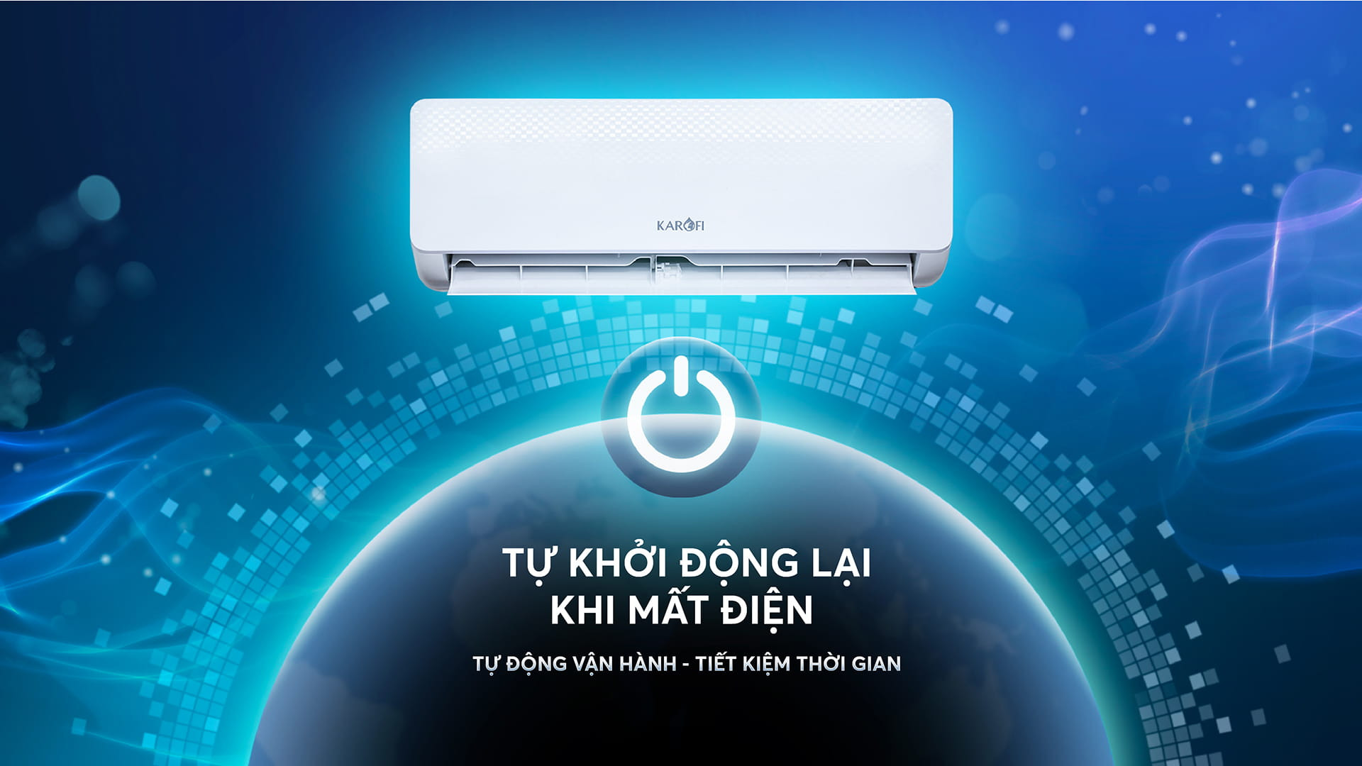 Điều hòa không khí Karofi KDC-WF312 công nghệ 4 tự động - Hàng chính hãng - Giao và lắp đặt toàn quốc