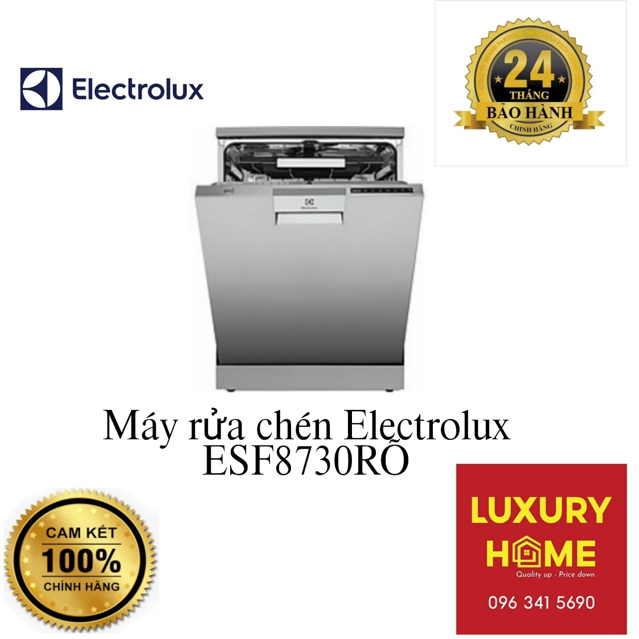 Máy rửa chén Electrolux ESF8730ROX - Chỉ giao Hà Nội