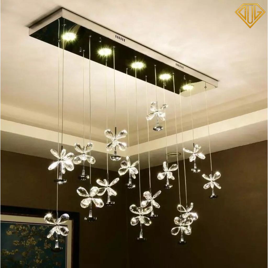 Đèn thả cánh hoa phale phát sáng Decor trang trí phòng khách, phòng ăn, phòng ngủ Hiện Đại - 3 chế độ ánh sáng DVLL