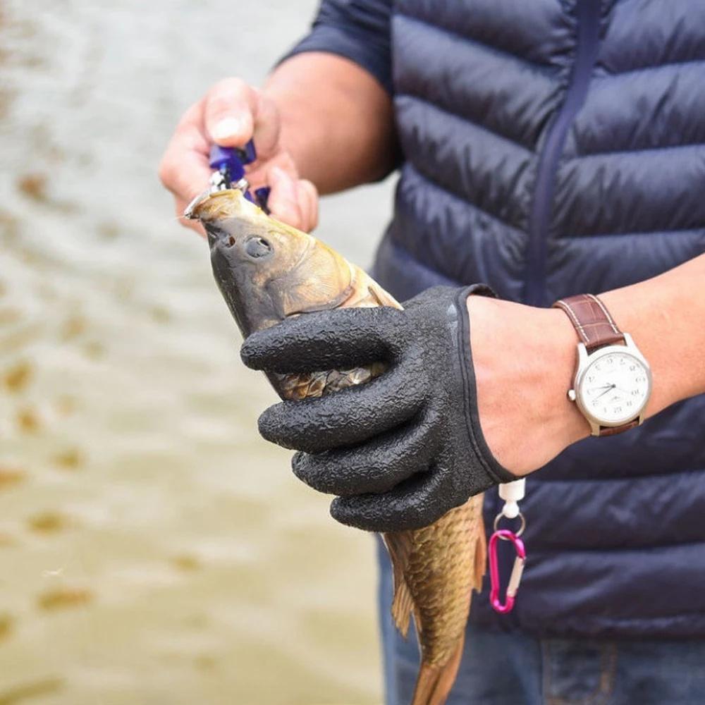 Găng tay cao su latex chống trượt chống trầy xước chuyên nghiệp dùng khi câu cá