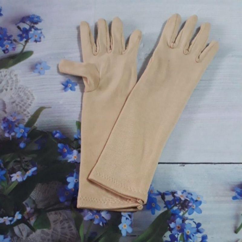 Bao tay găng tay chống nắng 2 lớp dày chất liệu thun lạnh co giãn rất mát giữ ấm và bảo vệ bàn tay khi đi nắng ,lái xe