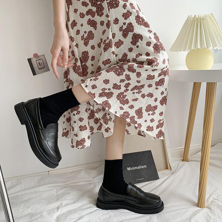 Giày Đế Dày Phong Cách Hàn Quốc Thời Trang Dành Cho Nữ