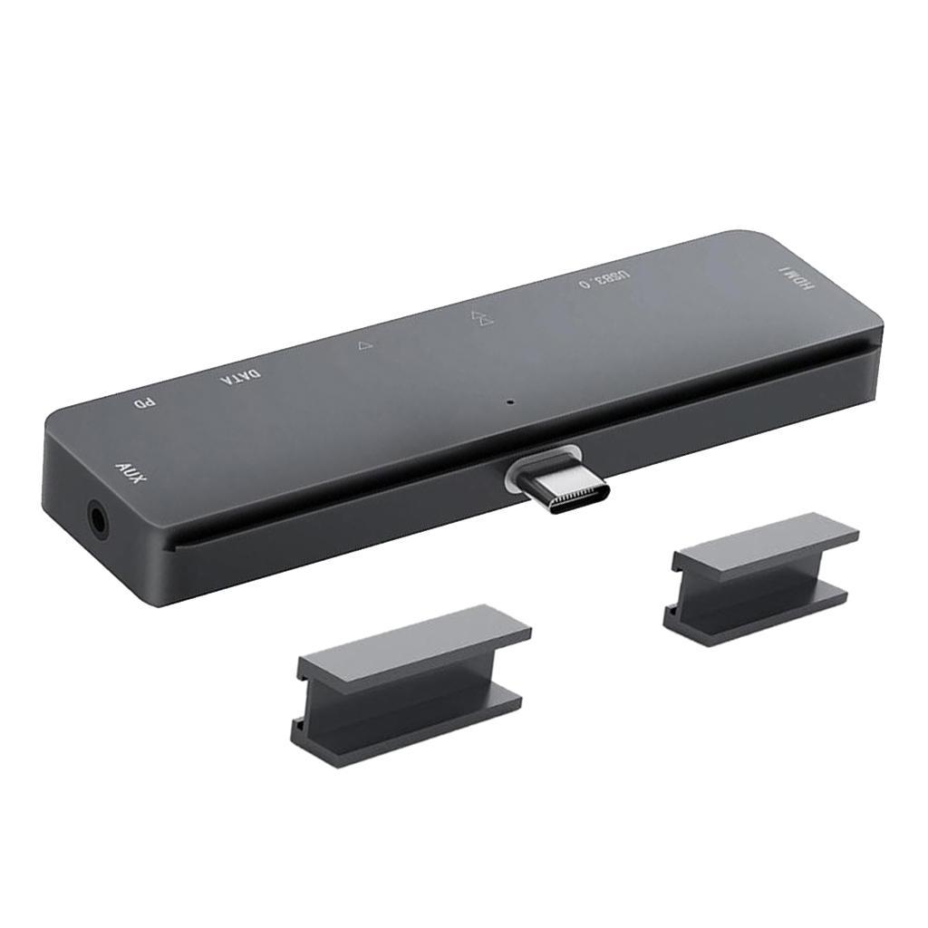 7in1 USB-C Hub Multiport HDMI Docking Station HUB for MacBook 4K Support