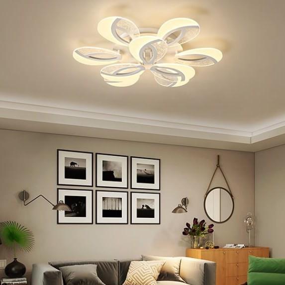 Đèn trần INSER kiểu dáng độc đáo với 3 chế độ ánh sáng hiện đại - kèm điều khiển từ xa - .