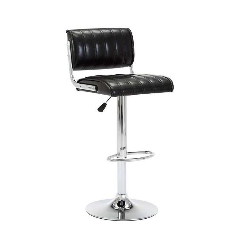 Ghế quầy bar nệm bóng chân tăng giảm thép mạ chrome sang trọng CB2279-P Counter Stool