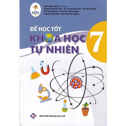 Sách - Để học tốt Khoa học tự nhiên Cánh diều và 2 tập giấy kiểm tra kẻ ngang vỏ xanh
