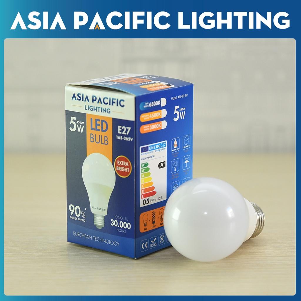 Bóng đèn LED Búp tiêu chuẩn Asia Pacific Lighting - 5W