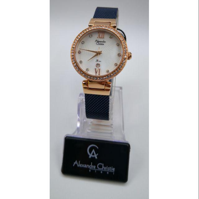 Đồng hồ đeo tay nữ hiệu Alexandre Chrities 2754LDBURMS