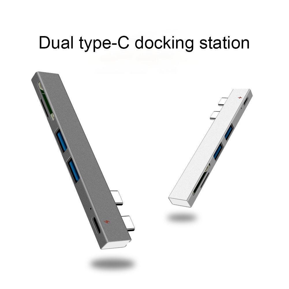 Hub Chuyển Đổi USB Type C Sang USB 2.0 PD Hỗ Trợ Thẻ TF