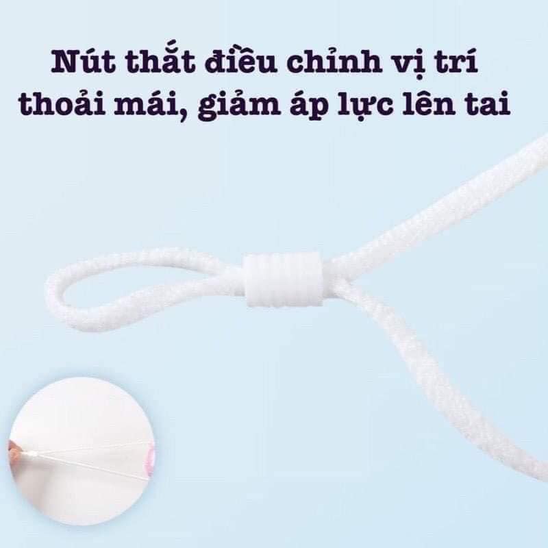 Sét 10 cái khẩu trang gấu trúc cho trẻ sơ sinh từ 6 tháng - 3 tuổi