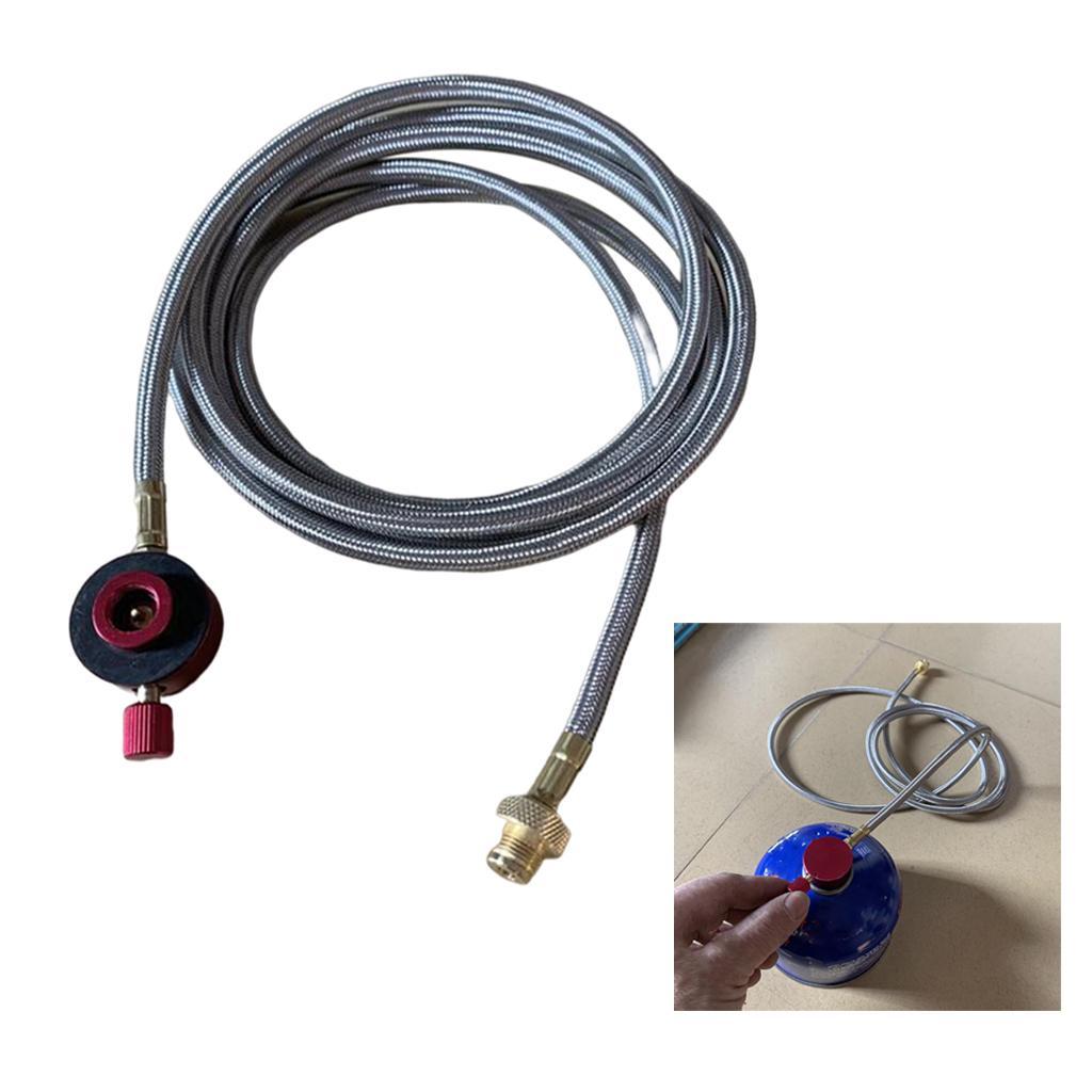Adjustable  Regulator Hose Gas Tank  Camping  Burner