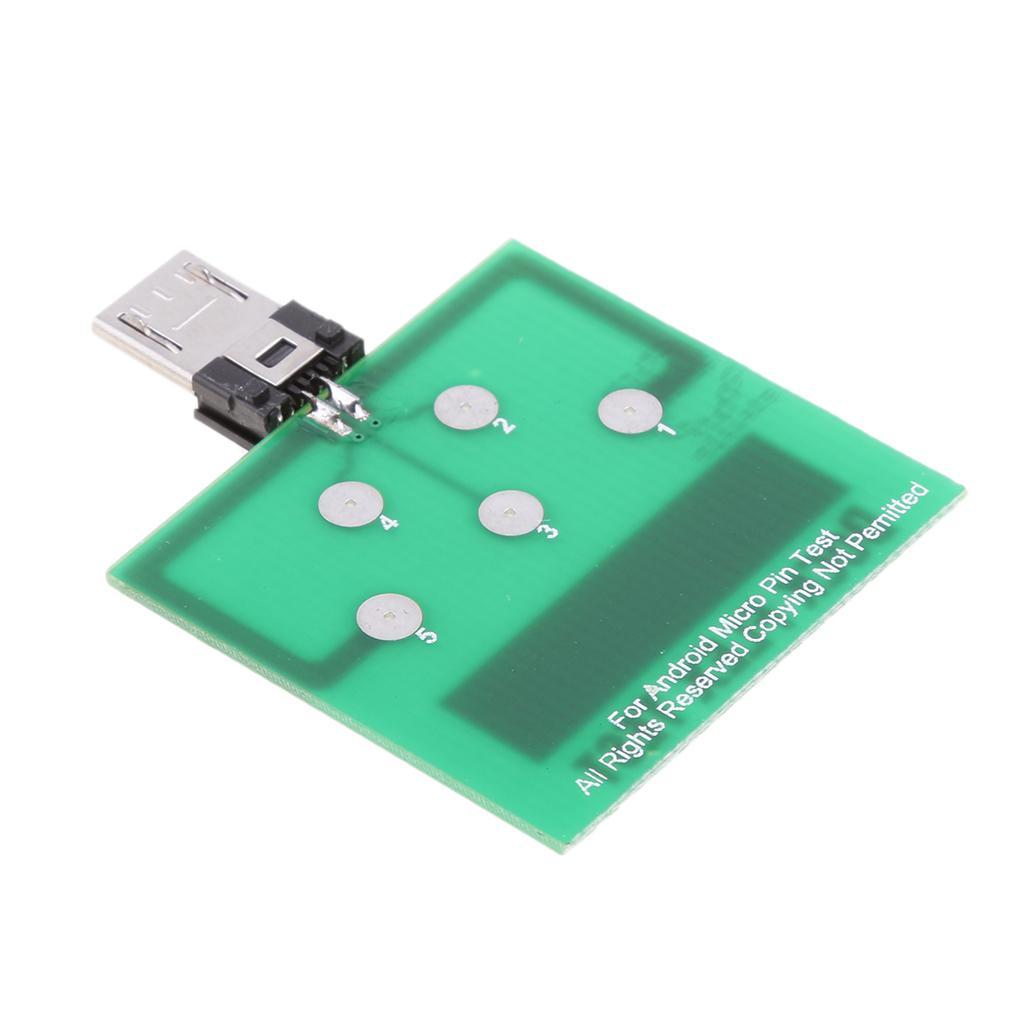 2 X Micro USB 5 Pin PCB Board for Android Mobile Phones U2 IC / USB Battery Power Charging Dock Flex Test