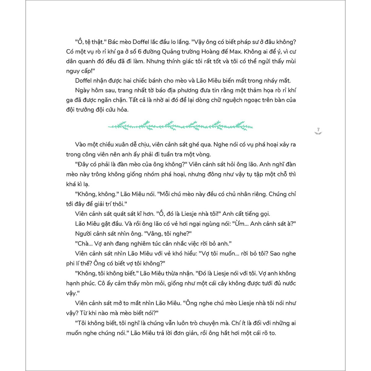 Sách Ông Lão Nói Chuyện Với Mèo Và Các Câu Chuyện Nhỏ